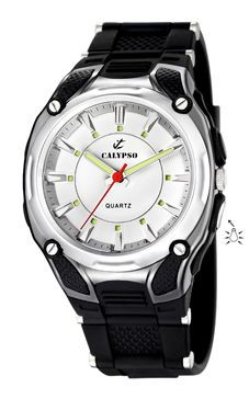 Horlogeband Calypso K5560-1 Rubber Zwart