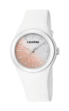 Horlogeband Calypso K5754-1 Silicoon Wit