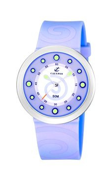Horlogeband Calypso K6051-3 Rubber Paars