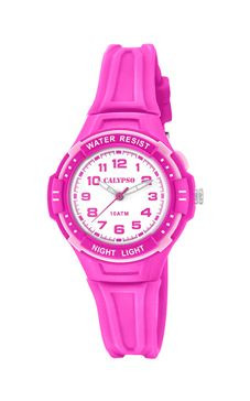 Horlogeband Calypso K6070-5 Rubber Roze