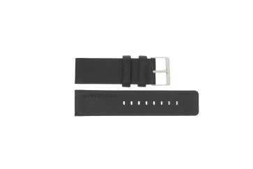 Horlogeband Rolf Cremer LB110.01 / Arch Leder Zwart 24mm