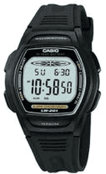 Casio horlogeband 10177113 Kunststof Zwart 15mm 