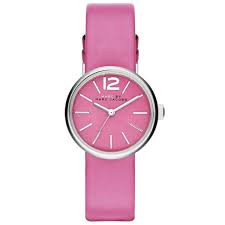 Horlogeband Marc by Marc Jacobs MBM1369 Leder Roze 14mm