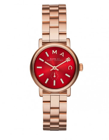 Horlogeband Marc by Marc Jacobs MBM3347 Roestvrij staal (RVS) Rosé 14mm