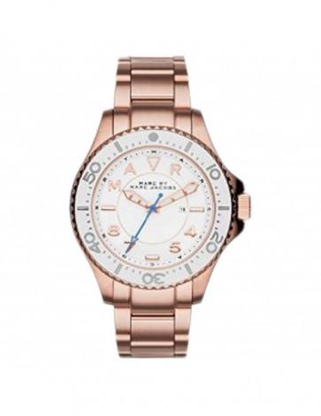 Horlogeband Marc by Marc Jacobs MBM3409 Roestvrij staal (RVS) Rosé 18mm
