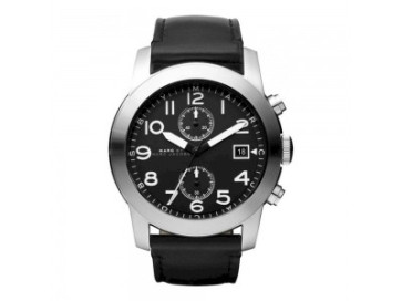 Horlogeband Marc by Marc Jacobs MBM5033 Leder Zwart