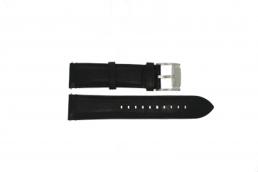 Fossil horlogeband ME-3104 / ME3101 Leder Zwart 22mm 