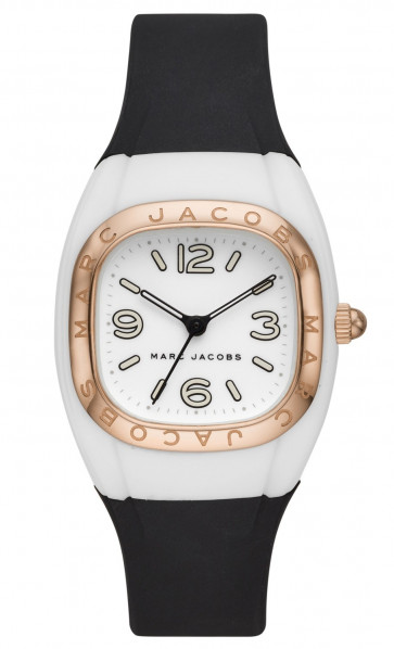 Horlogeband Marc by Marc Jacobs MJ1650 Silicoon Zwart