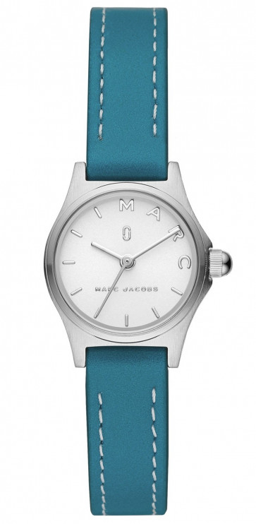 Horlogeband Marc by Marc Jacobs MJ1655 Leder Blauw 10mm