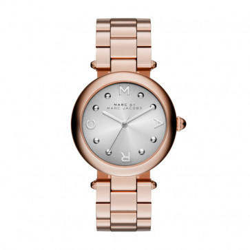Horlogeband Marc by Marc Jacobs MJ3449 Roestvrij staal (RVS) Rosé 18mm