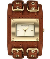 Horlogeband Michael Kors MK2153 Leder Bruin 40mm