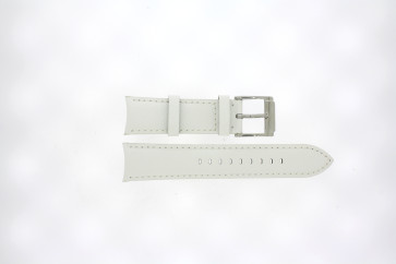 Horlogeband Michael Kors MK2282 Leder Wit 22mm