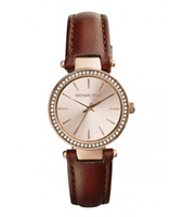 Horlogeband Michael Kors MK2353 Leder Bruin 15mm