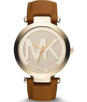 Horlogeband Michael Kors MK2398 Leder Bruin 21mm