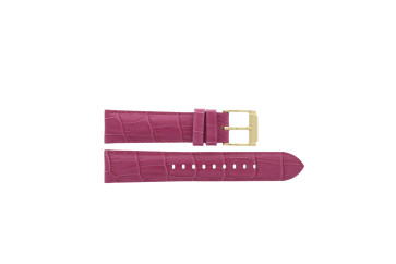 Horlogeband Michael Kors MK2449 Leder Roze 20mm