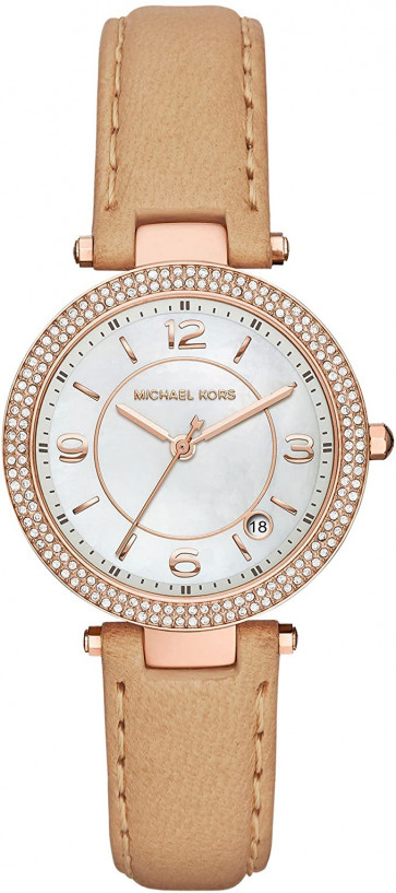 Horlogeband Michael Kors MK2463 Leder Bruin