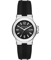 Horlogeband Michael Kors MK2499 Silicoon Zwart 20mm