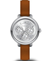 Horlogeband Michael Kors MK2613 Leder Bruin 12mm