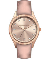 Horlogeband Michael Kors MK2657 Leder Roze 20mm