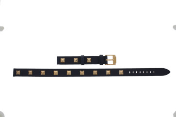 Horlogeband Michael Kors MK2682 Onderliggend Leder Blauw 14mm