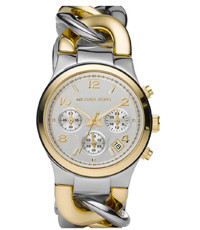 Horlogeband Michael Kors MK3199 Staal Bi-Color 24mm