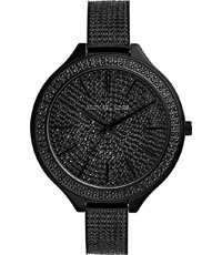 Horlogeband Michael Kors MK3318 Staal Zwart 12mm