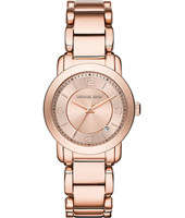 Horlogeband Michael Kors MK3486 Roestvrij staal (RVS) Rosé 20mm