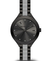 Horlogeband Michael Kors MK3574 Staal Zwart 14mm