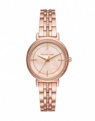 Horlogeband Michael Kors MK3643 Staal Rosé 14mm