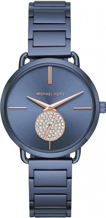 Horlogeband Michael Kors MK3680 Staal Blauw 16mm
