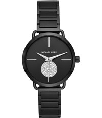 Horlogeband Michael Kors MK3758 Staal Zwart 16mm