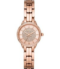 Horlogeband Michael Kors MK4413 Roestvrij staal (RVS) Rosé 12mm