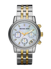 Horlogeband Michael Kors MK5057 Staal Bi-Color 18mm