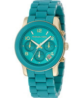 Horlogeband Michael Kors MK5266 Staal Turquoise 20mm