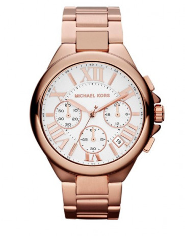 Horlogeband Michael Kors MK5757 Staal Rosé 22mm