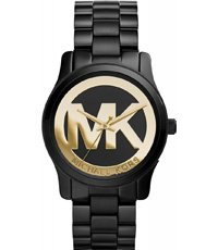 Horlogeband Michael Kors MK6057 Roestvrij staal (RVS) Zwart 20mm