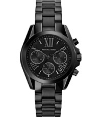 Horlogeband Michael Kors MK6058 Staal Zwart 18mm