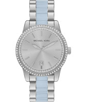 Horlogeband Michael Kors MK6348 Staal Blauw 18mm