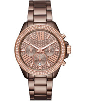 Horlogeband Michael Kors MK6411 Staal Bruin 20mm