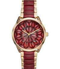 Horlogeband Michael Kors MK6524 Staal Rood 20mm
