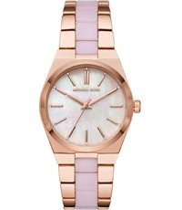 Horlogeband Michael Kors MK6652 Roestvrij staal (RVS) Rosé 22mm