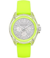 Horlogeband Michael Kors MK6678 Silicoon Geel 20mm