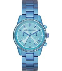 Horlogeband Michael Kors MK6684 Staal Blauw 18mm
