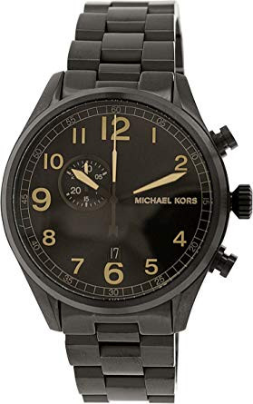 Horlogeband Michael Kors MK7067 Staal Zwart 22mm