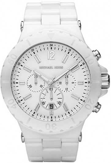 Horlogeband Michael Kors MK8177 Keramiek Wit 26mm