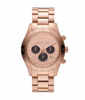 Horlogeband Michael Kors MK8186 Staal Rosé 22mm