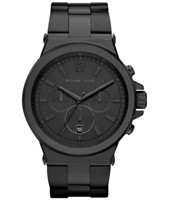Horlogeband Michael Kors MK8279 Staal Zwart 28mm