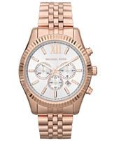 Horlogeband Michael Kors MK8313 Staal Rosé 22mm
