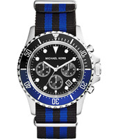 Horlogeband Michael Kors MK8398 Textiel Bi-Color 24mm