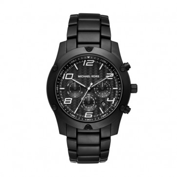 Horlogeband Michael Kors MK8473 Staal Zwart 24mm